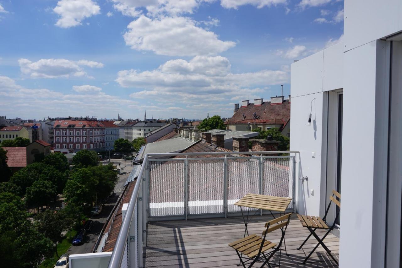 Augartenblick Penthauscombo 15/16 - Blick Zum Riesenrad Apartment Виена Екстериор снимка