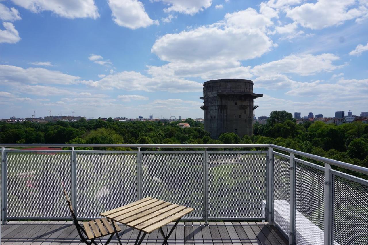 Augartenblick Penthauscombo 15/16 - Blick Zum Riesenrad Apartment Виена Екстериор снимка