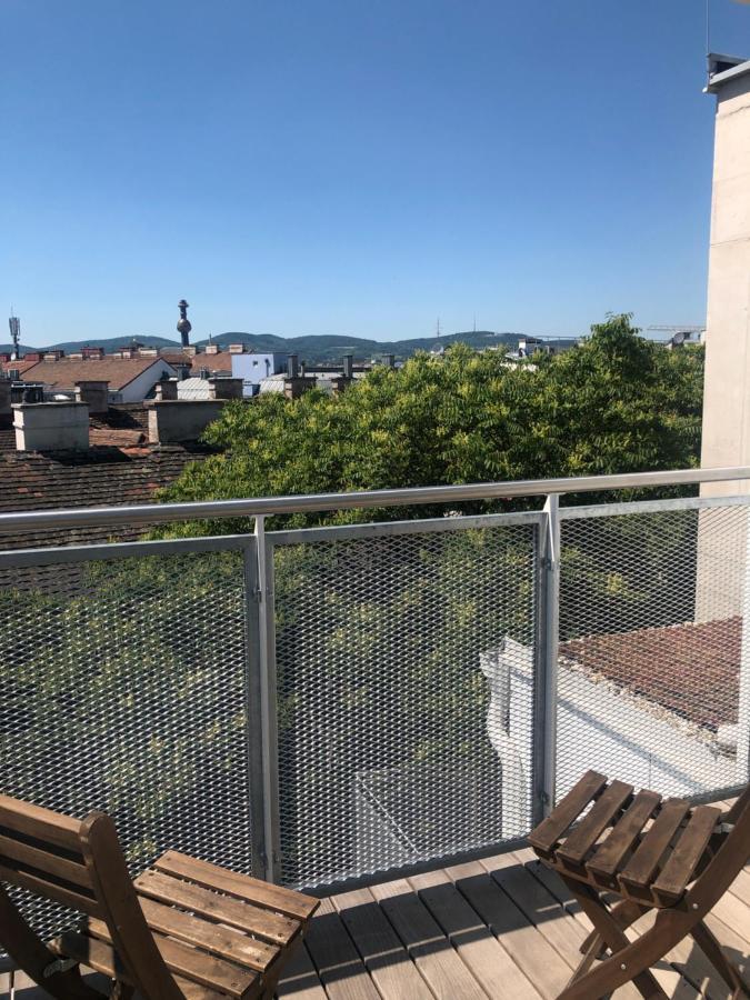 Augartenblick Penthauscombo 15/16 - Blick Zum Riesenrad Apartment Виена Екстериор снимка