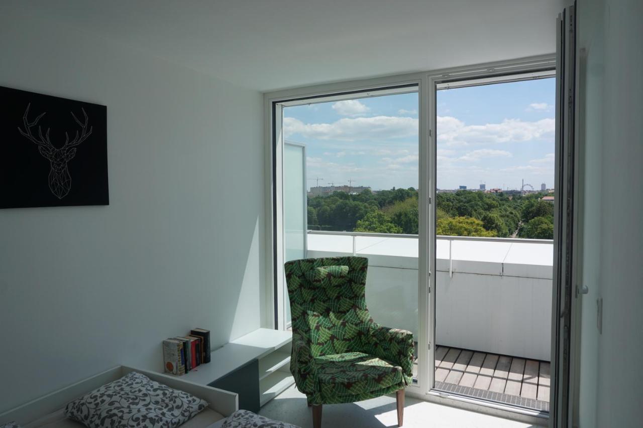 Augartenblick Penthauscombo 15/16 - Blick Zum Riesenrad Apartment Виена Екстериор снимка