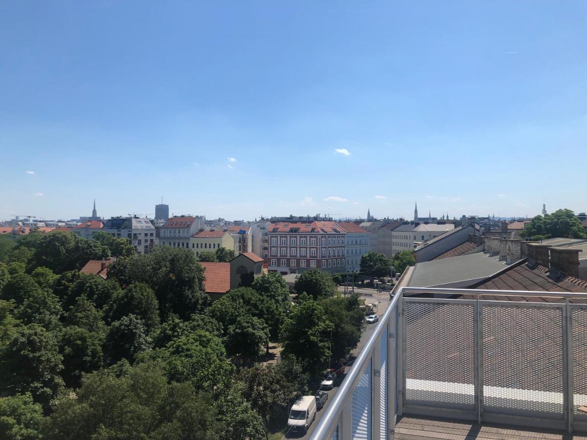 Augartenblick Penthauscombo 15/16 - Blick Zum Riesenrad Apartment Виена Екстериор снимка