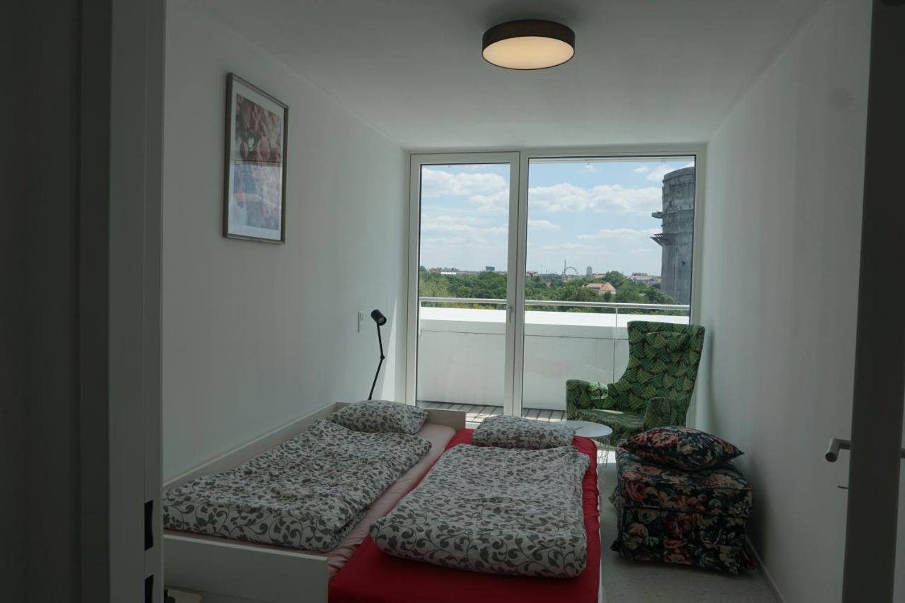 Augartenblick Penthauscombo 15/16 - Blick Zum Riesenrad Apartment Виена Екстериор снимка