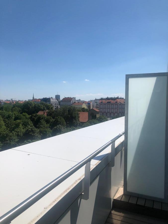 Augartenblick Penthauscombo 15/16 - Blick Zum Riesenrad Apartment Виена Екстериор снимка