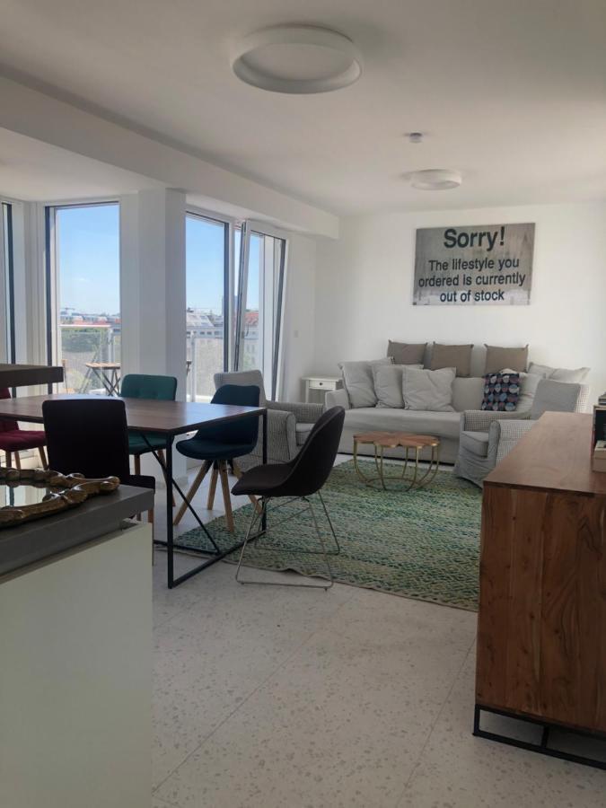 Augartenblick Penthauscombo 15/16 - Blick Zum Riesenrad Apartment Виена Екстериор снимка