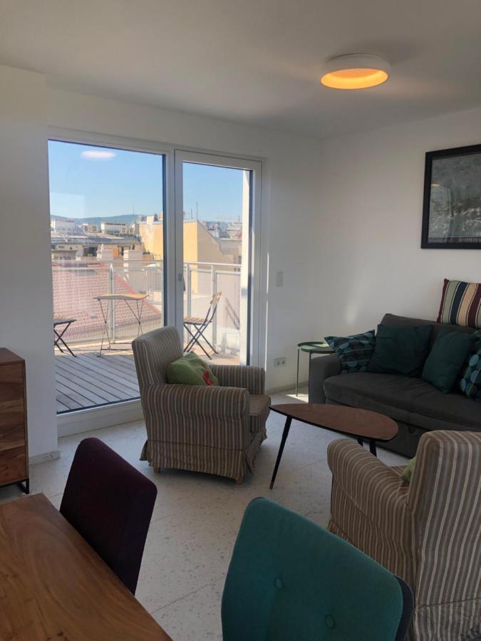 Augartenblick Penthauscombo 15/16 - Blick Zum Riesenrad Apartment Виена Екстериор снимка