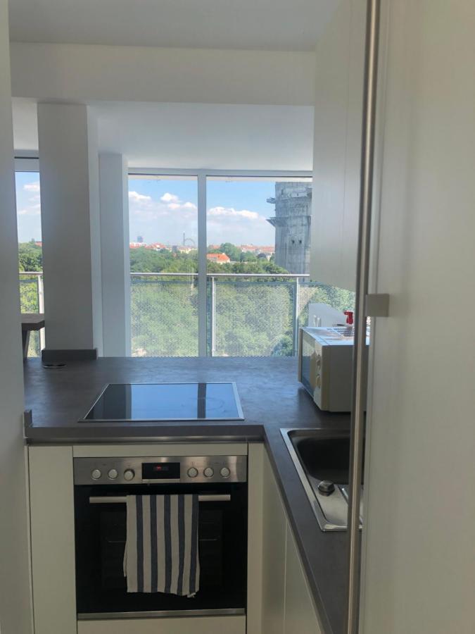 Augartenblick Penthauscombo 15/16 - Blick Zum Riesenrad Apartment Виена Екстериор снимка