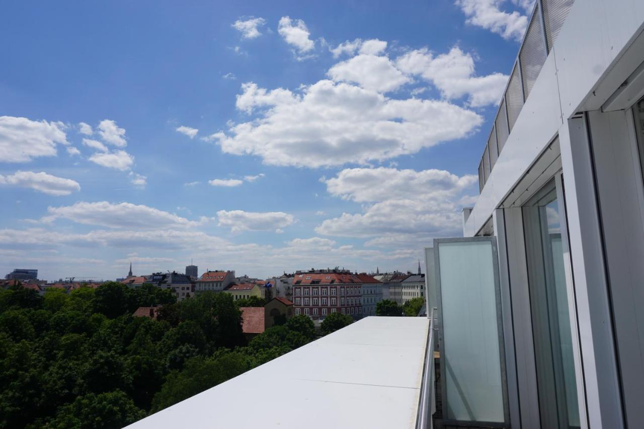 Augartenblick Penthauscombo 15/16 - Blick Zum Riesenrad Apartment Виена Екстериор снимка